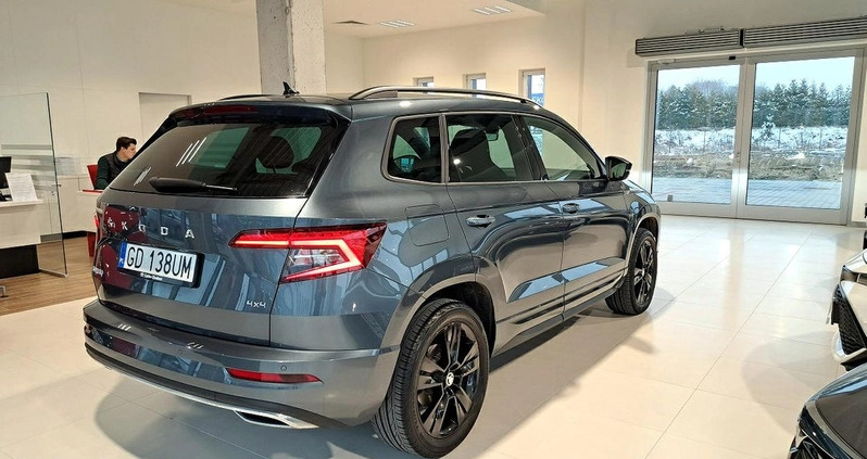 Skoda Karoq cena 115000 przebieg: 66000, rok produkcji 2019 z Gdańsk małe 137